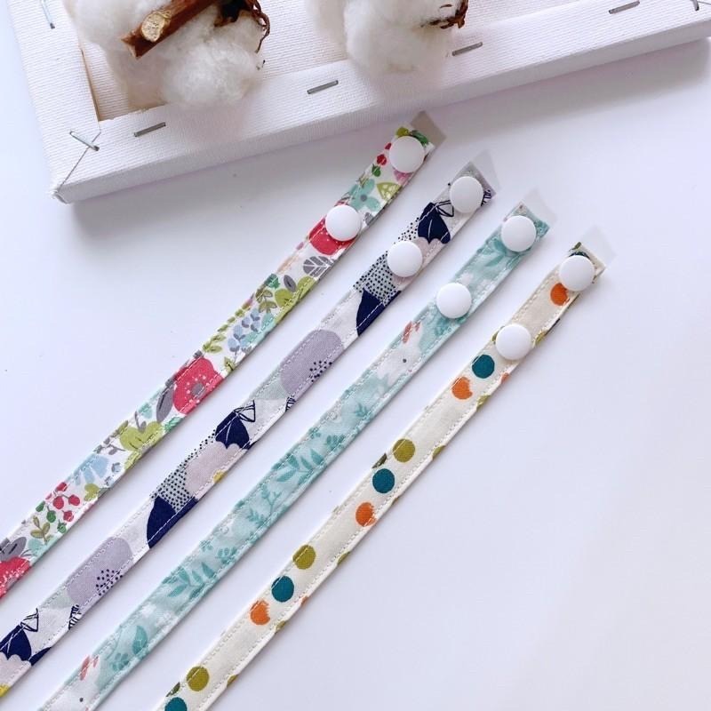 YOKOHANDMADE☆ 純棉*棉質口罩吊繩/口罩掛繩/口罩繩/口罩鍊/防丟繩-細節圖3