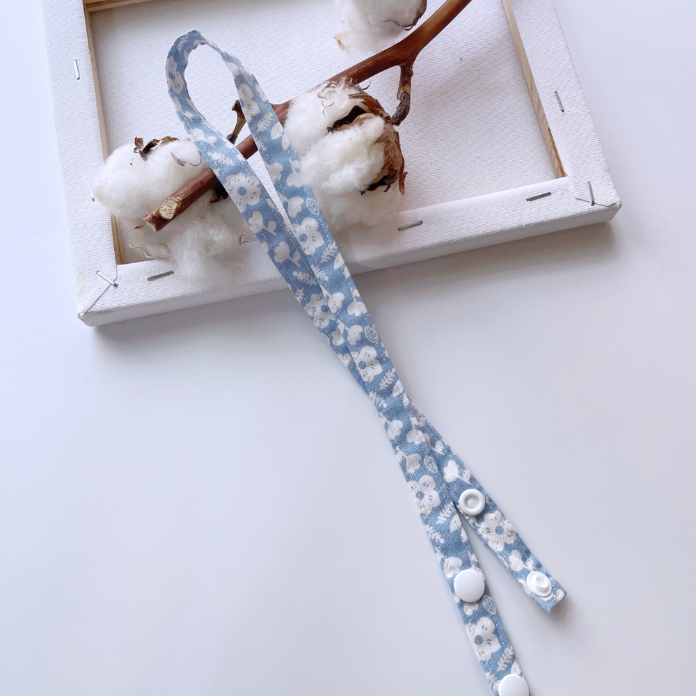 YOKOHANDMADE☆ 純棉*棉質口罩吊繩/口罩掛繩/口罩繩/口罩鍊/防丟繩-規格圖9