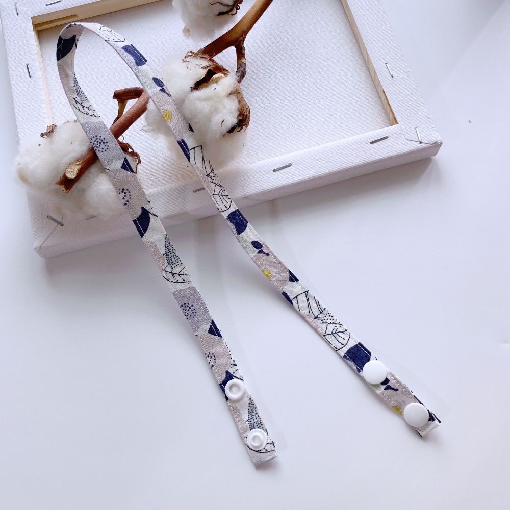 YOKOHANDMADE☆ 純棉*棉質口罩吊繩/口罩掛繩/口罩繩/口罩鍊/防丟繩-規格圖9