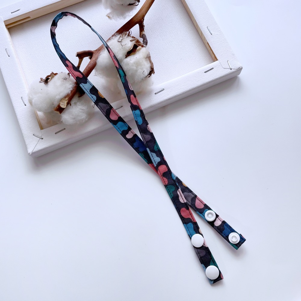 YOKOHANDMADE☆ 純棉*棉質口罩吊繩/口罩掛繩/口罩繩/口罩鍊/防丟繩-規格圖9