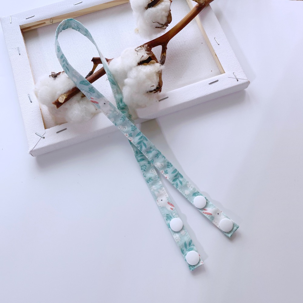 YOKOHANDMADE☆ 純棉*棉質口罩吊繩/口罩掛繩/口罩繩/口罩鍊/防丟繩-規格圖9