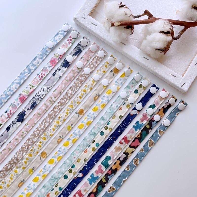 YOKOHANDMADE☆ 「加長」純棉賣場 *棉質口罩吊繩/口罩掛繩/口罩繩/口罩鍊/口罩掛鍊/口罩防丟繩-細節圖3