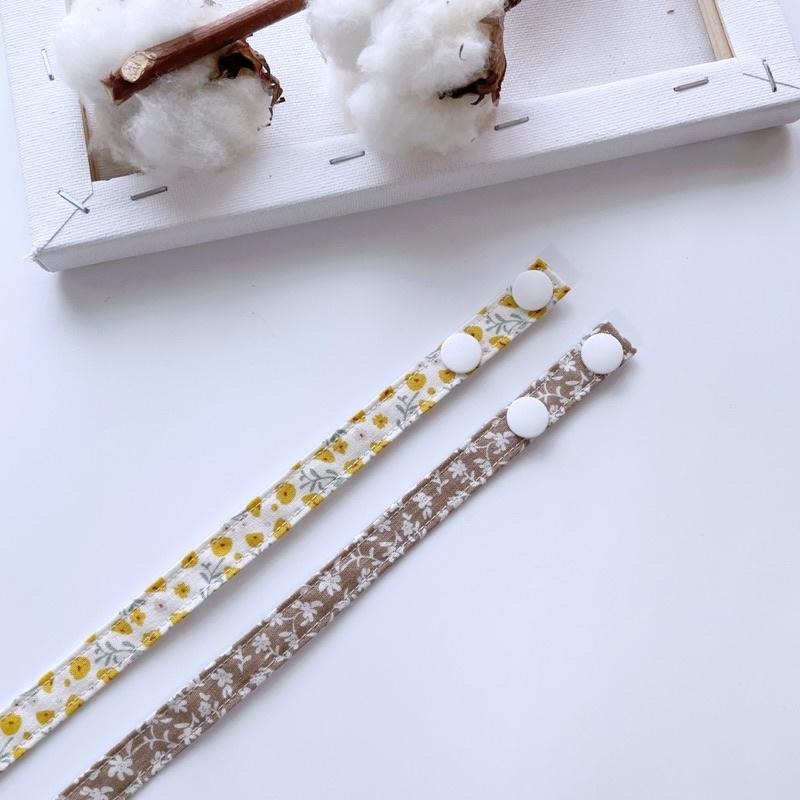 YOKOHANDMADE☆ 「加長」純棉賣場 *棉質口罩吊繩/口罩掛繩/口罩繩/口罩鍊/口罩掛鍊/口罩防丟繩-細節圖4