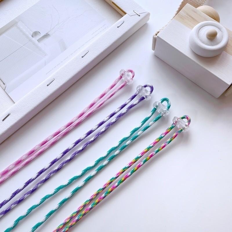 YOKOHANDMADE☆升級版2.0傘繩口罩吊繩/口罩掛繩/帽繩/手機鏈/眼鏡鍊/眼鏡繩/-細節圖2