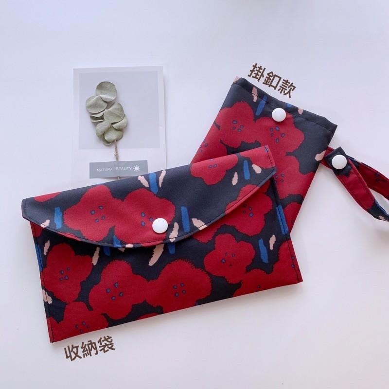 YOKOHANDMADE☆ 輕薄雨傘布🌂手作口罩暫存套/口罩收納袋、口罩暫存收納-細節圖3