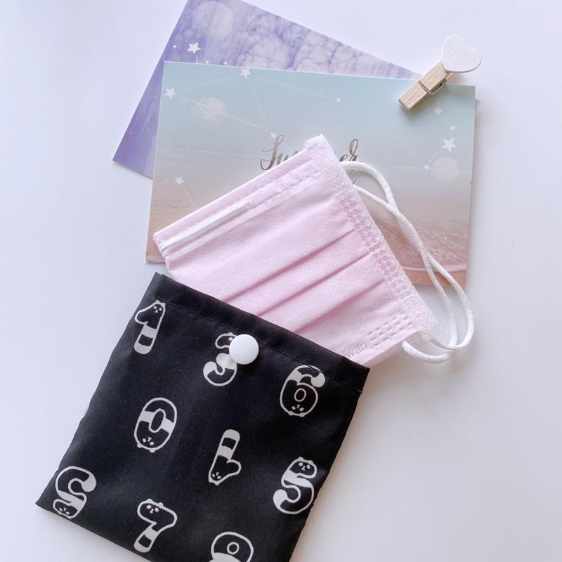 YOKOHANDMADE☆ 輕薄雨傘布🌂手作口罩暫存套/口罩收納袋、口罩暫存收納-細節圖7