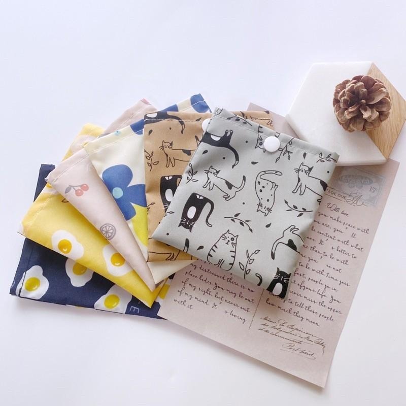 YOKOHANDMADE☆ 輕薄雨傘布🌂手作口罩暫存套/口罩收納袋、口罩暫存收納-細節圖3