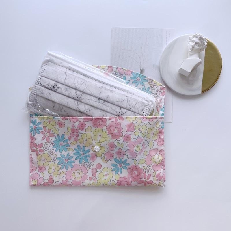 YOKOHANDMADE☆ 輕薄雨傘布🌂手作口罩暫存套/口罩收納袋、口罩暫存收納-細節圖7