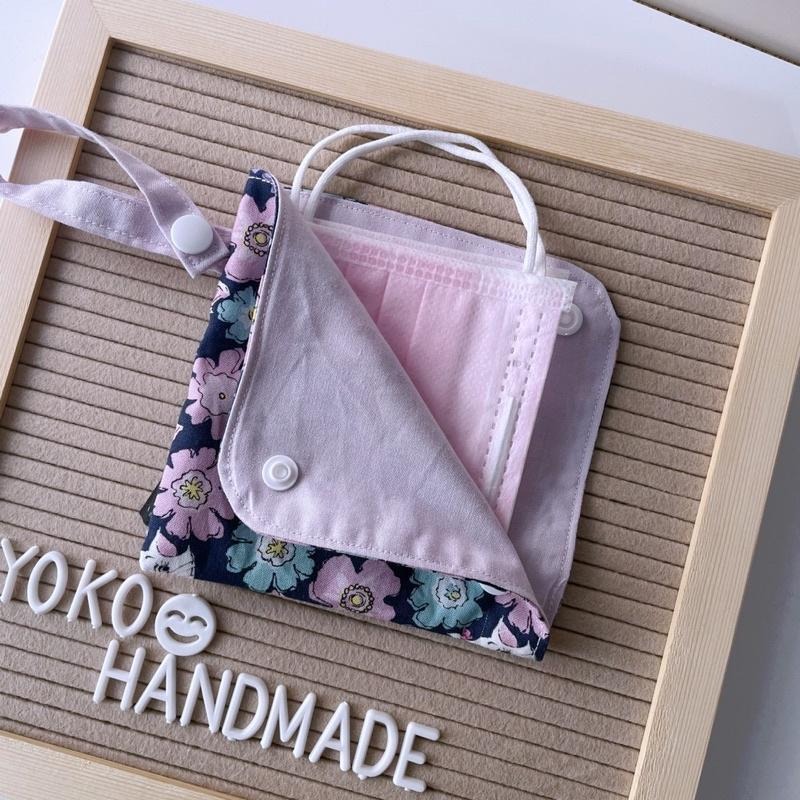 YOKOHANDMADE☆ L型口罩暫存套⭐️棉布⭐️手作口罩收納袋、口罩暫存收納-細節圖6