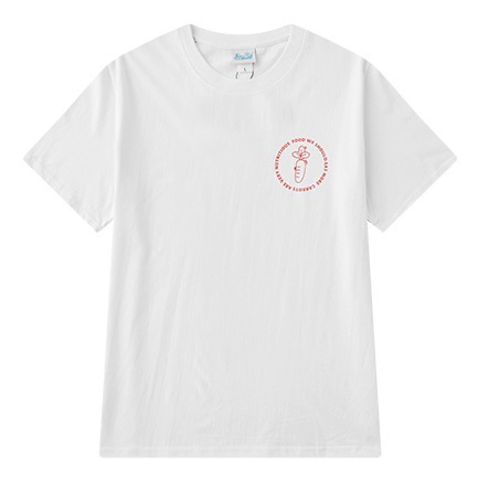 【三番雜貨屋】 ㄉㄨㄞㄉㄨㄞ胡蘿蔔 美式塗鴉漫畫T恤 復古T恤 原宿風 日系街頭感 卡通ins上衣服-細節圖4