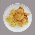 【三番雜貨屋】漢堡早餐盤 家用可愛創意餐碟 圓形 密胺材質 零食平盤耐摔不易碎-規格圖4