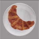 【三番雜貨屋】漢堡早餐盤 家用可愛創意餐碟 圓形 密胺材質 零食平盤耐摔不易碎-規格圖4