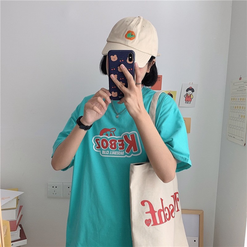 【三番雜貨屋】棒球帽男孩 純棉T恤 美式上衣短袖 休閒慵懶風 日系少女-細節圖4