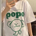 【三番雜貨屋】我是可愛的馬鈴薯 純棉T恤 美式上衣短袖 休閒風 原宿慵懶風 日系少女感-規格圖8