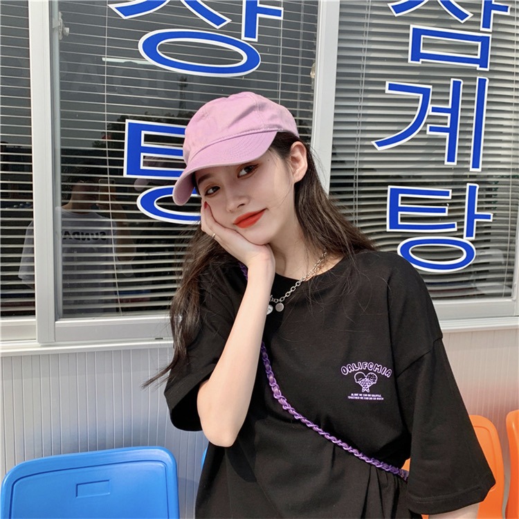 【三番雜貨屋】 冰淇淋小童 棉質T恤 美式上衣短袖 休閒風 原宿慵懶風 日系少女感-細節圖6