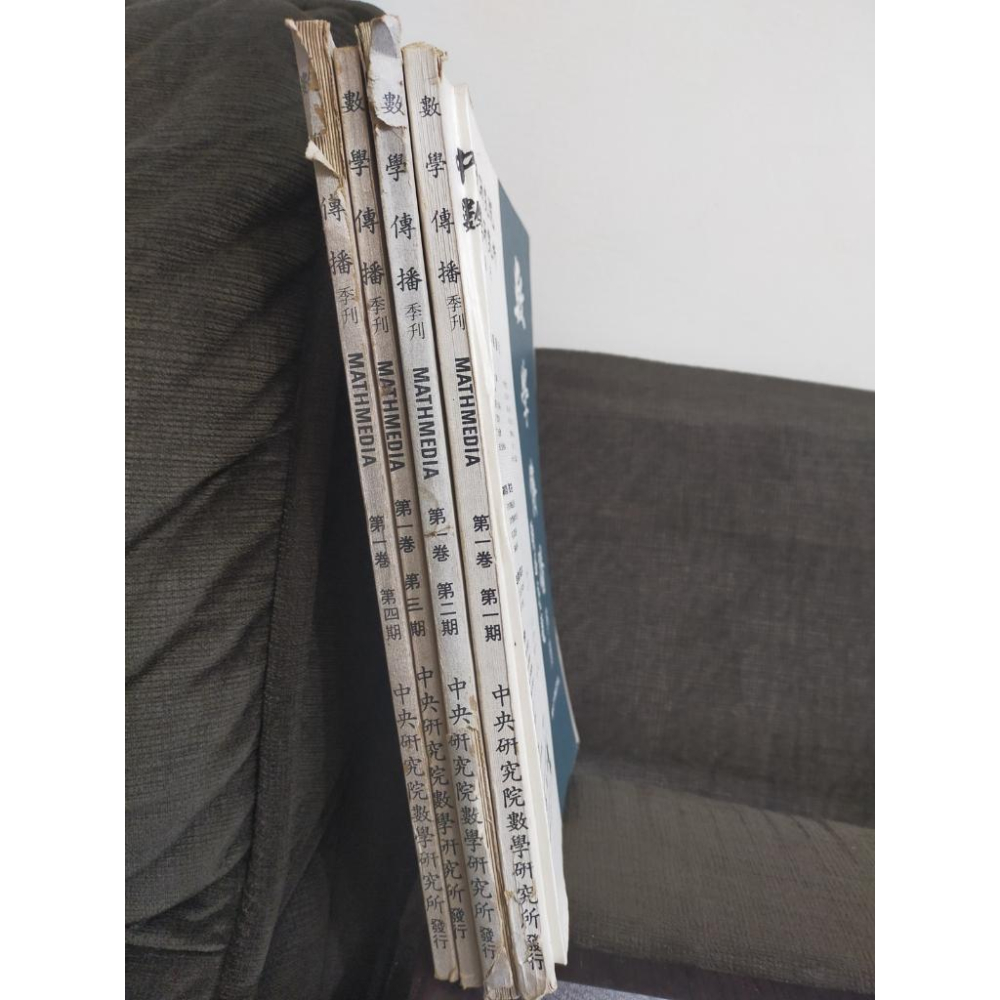 【享讀書房里1】《數學傳播季刊創刊號 第一卷第一期到第四期(如圖所示 共四本合售)》中央研究院數學研究所-細節圖2