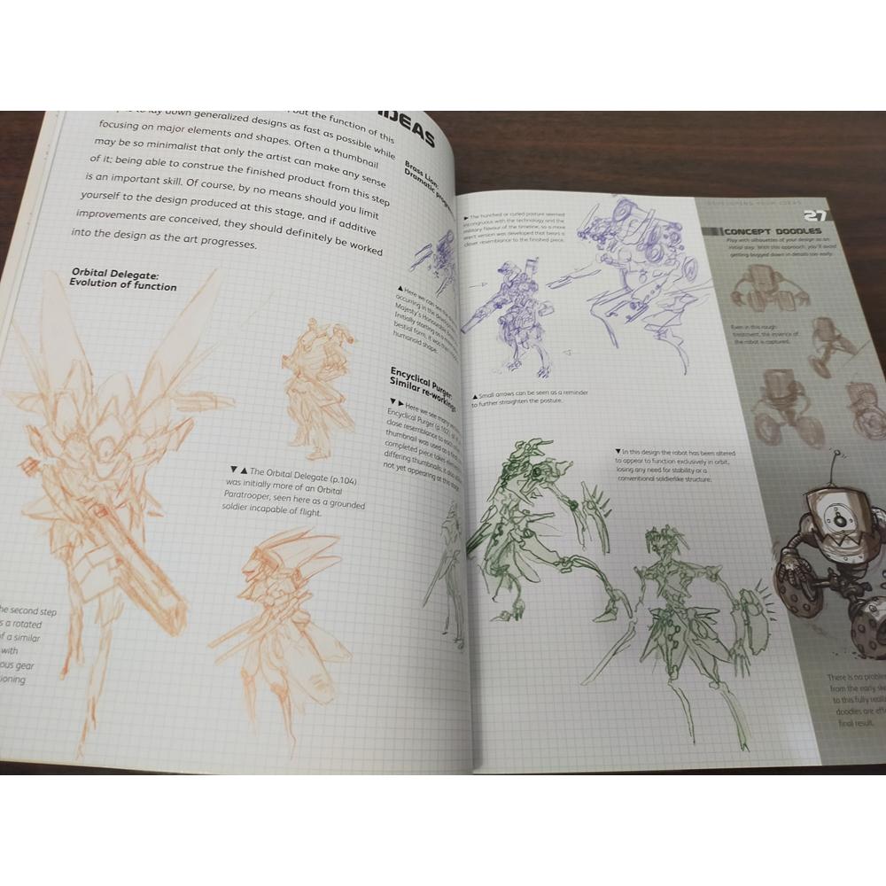 【享讀書房O6】《50 ROBOTS TO DRAW A PAINT~奇幻卡通創作技法》KEITH THOMPSON-細節圖3