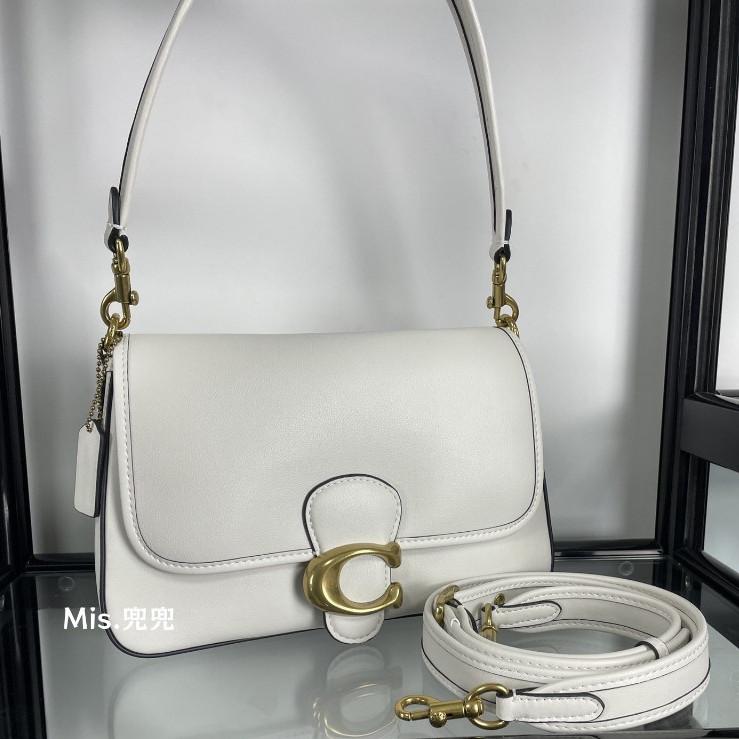 保固 現貨 COACH 蔻馳包包 Mis.兜兜 經典女生軟歐包 手提包 單肩斜挎包 側背包 大容量女包 側背包 時尚女-細節圖4