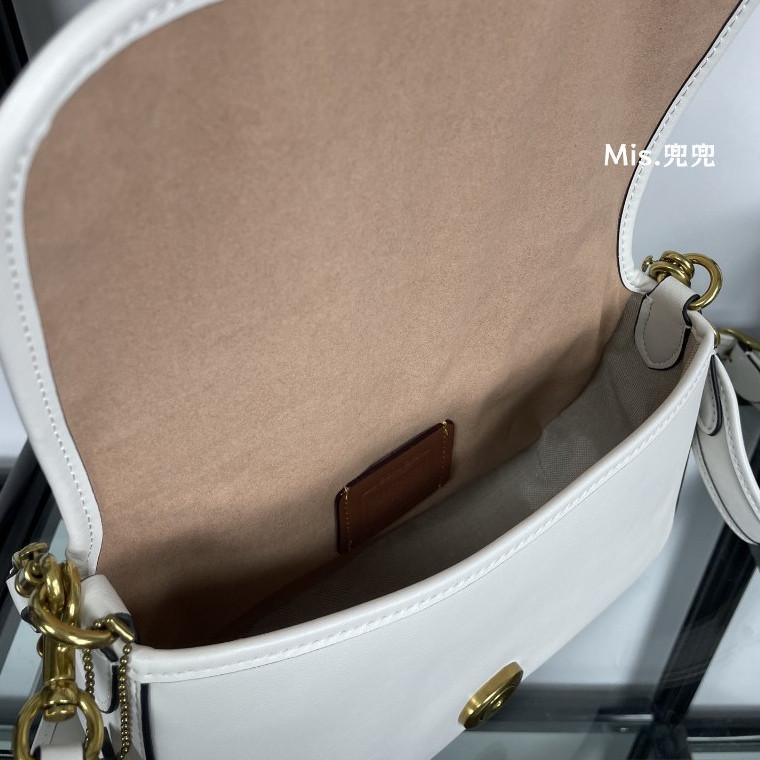 保固 現貨 COACH 蔻馳包包 Mis.兜兜 經典女生軟歐包 手提包 單肩斜挎包 側背包 大容量女包 側背包 時尚女-細節圖7