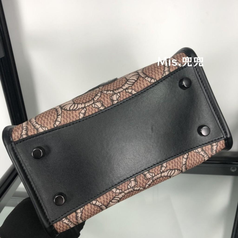 保固 現貨 COACH 蔻馳包包 Mis.兜兜 經典女生托特包 手提包 單肩斜挎包 側背包 時尚女包 大容量女包-細節圖6