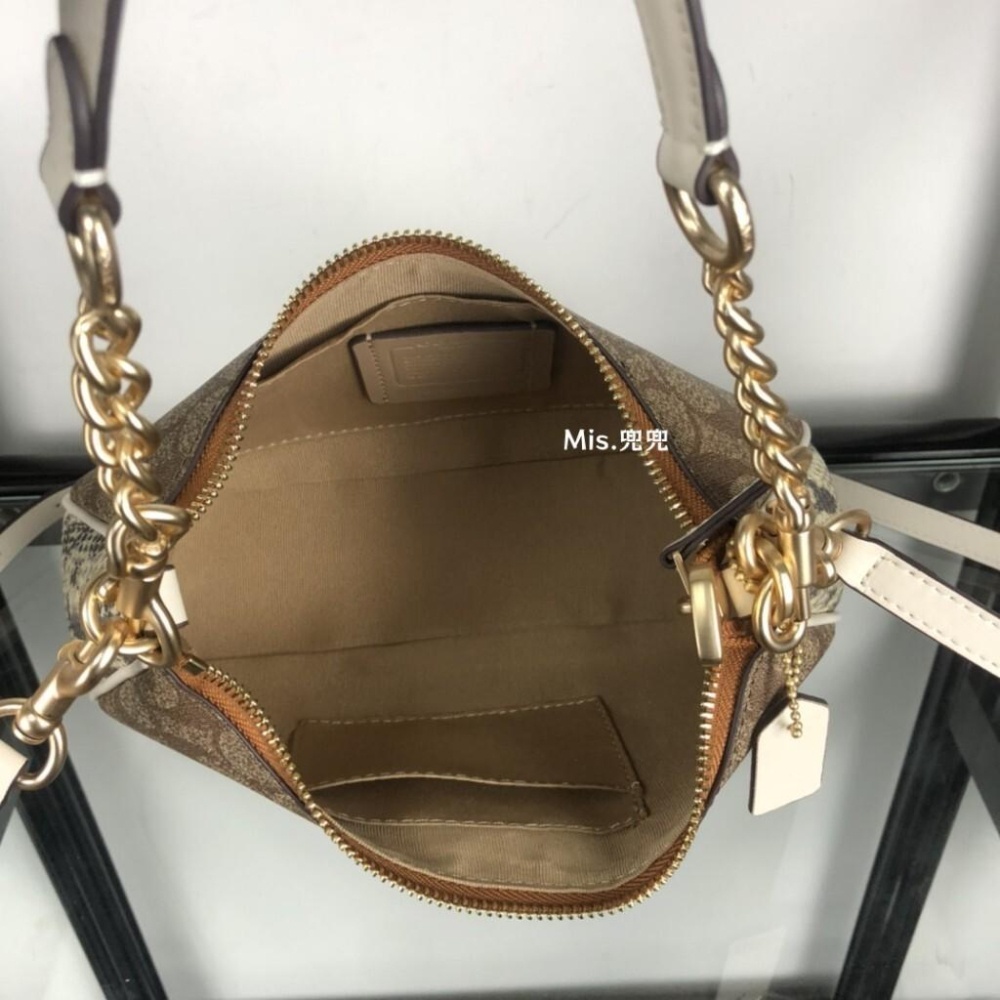 保固 現貨 COACH 蔻馳包包 Mis.兜兜 經典女生腋下包 手提包 單肩包 斜挎包 時尚百搭女包-細節圖7