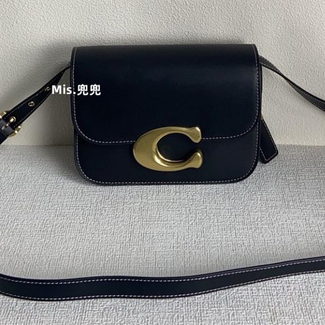 保固 現貨 COACH 蔻馳包包 Mis.兜兜🛒女生鏈條包 愛豆鏈條包斜挎包 郵差包 單肩包 手提包 女生包包 時尚-細節圖5