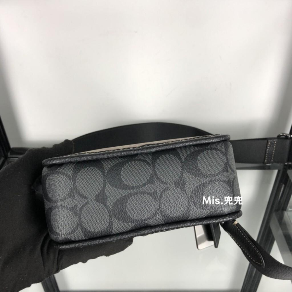 保固 現貨 COACH 蔻馳包包 Mis.兜兜 經典男士斜挎包 單肩包 側背包 時尚男包 男生包包-細節圖6