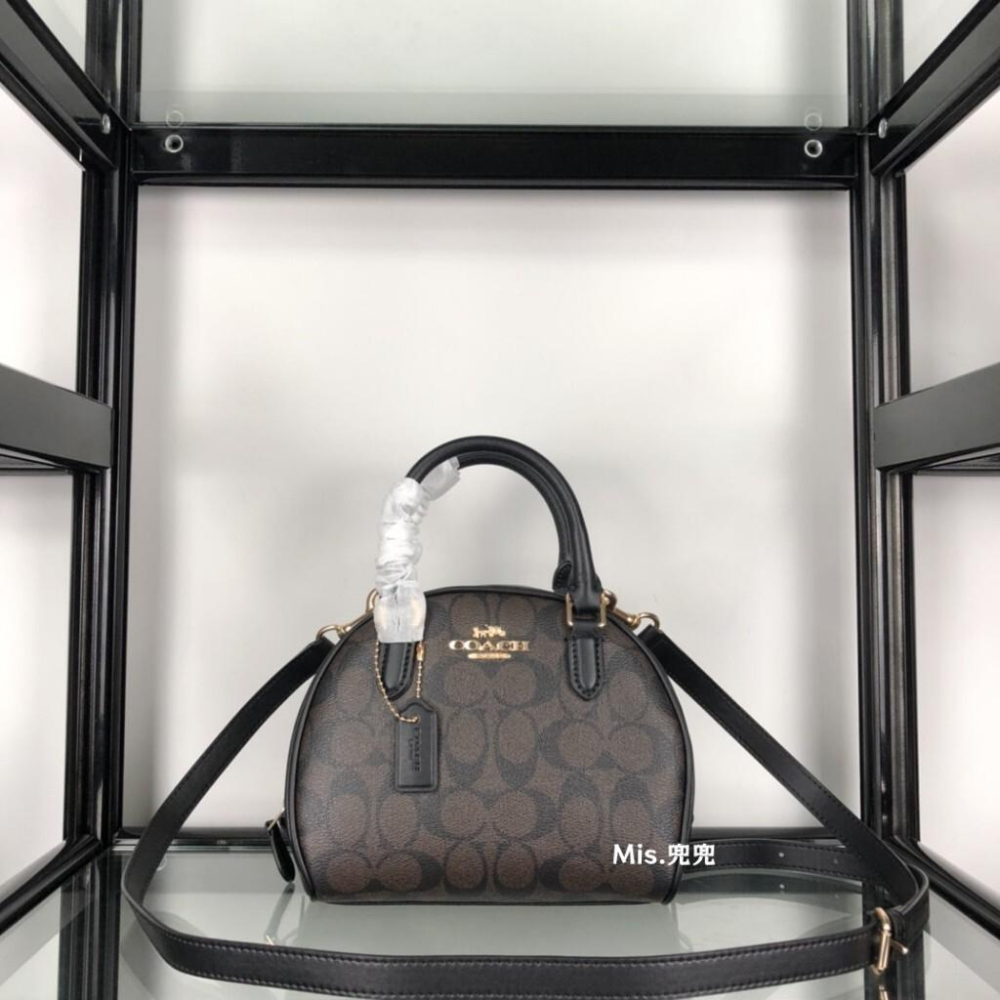 保固 現貨 COACH 蔻馳包包 Mis.兜兜 復古半月包 饅頭包 手提包 單肩包 斜挎包 側背包 時尚女包-細節圖3