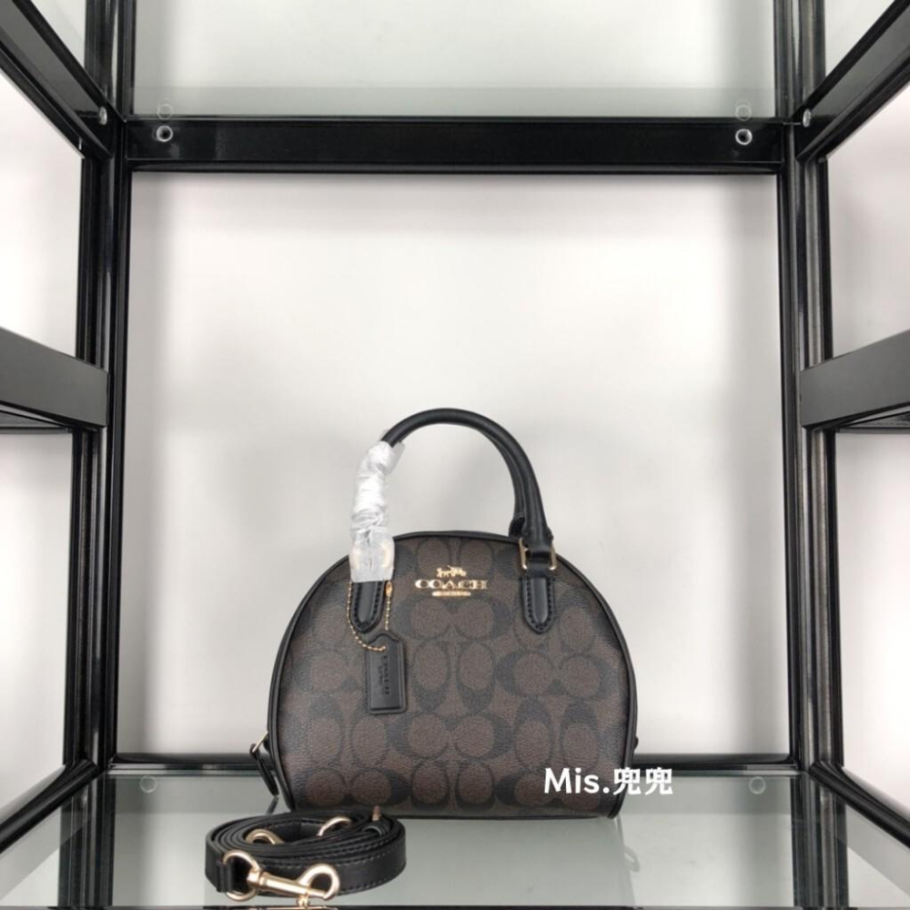 保固 現貨 COACH 蔻馳包包 Mis.兜兜 復古半月包 饅頭包 手提包 單肩包 斜挎包 側背包 時尚女包-細節圖4