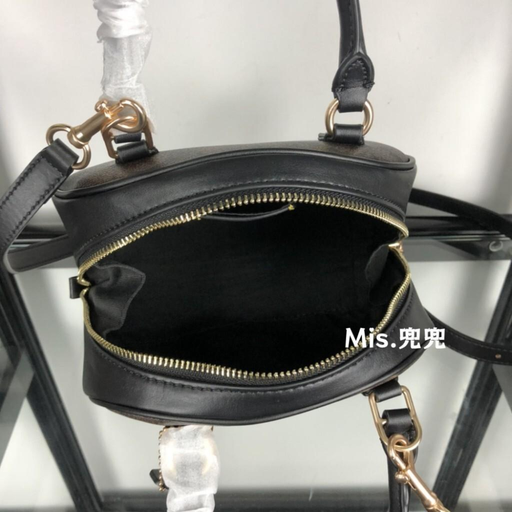 保固 現貨 COACH 蔻馳包包 Mis.兜兜 復古半月包 饅頭包 手提包 單肩包 斜挎包 側背包 時尚女包-細節圖5