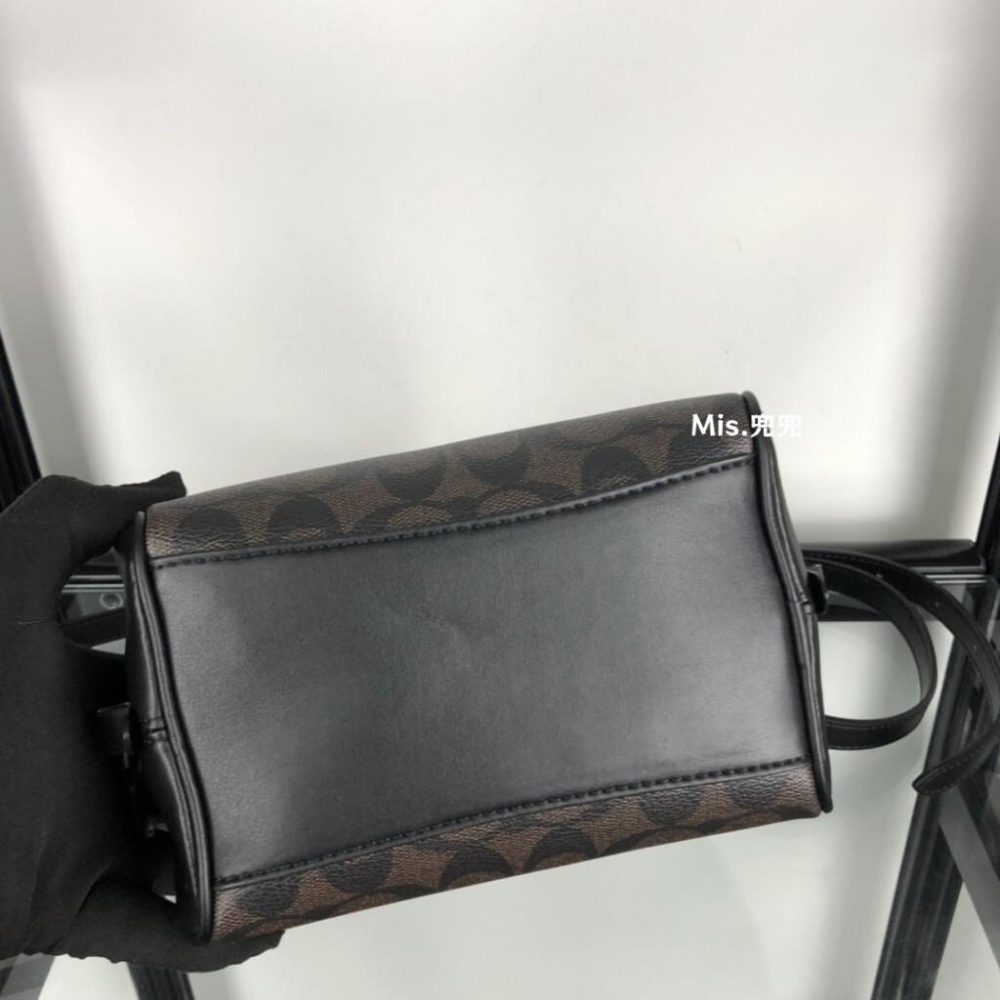 保固 現貨 COACH 蔻馳包包 Mis.兜兜 復古半月包 饅頭包 手提包 單肩包 斜挎包 側背包 時尚女包-細節圖8