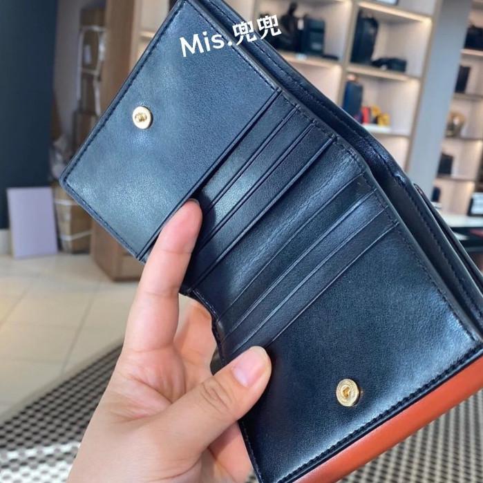 保固 現貨 COACH 蔻馳包包 Mis.兜兜 女生馬車短夾 短款錢包 信封錢包 皮夾女 防刮零錢包 多卡位大鈔夾 零-細節圖6