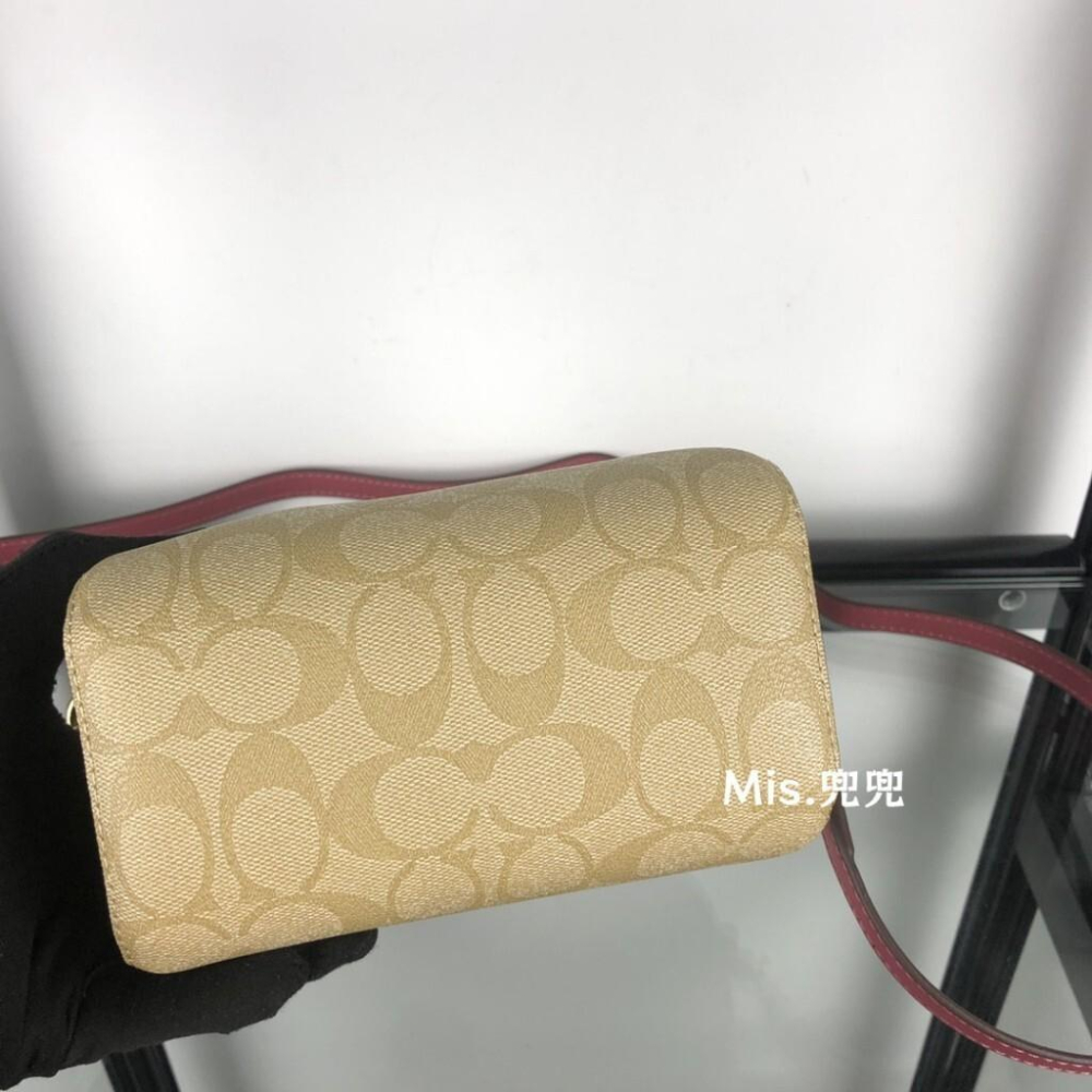 保固 現貨 COACH 蔻馳包包 Mis.兜兜 經典mini波士頓包 單肩包 斜挎包 手提包 女生包包 時尚百搭-細節圖5