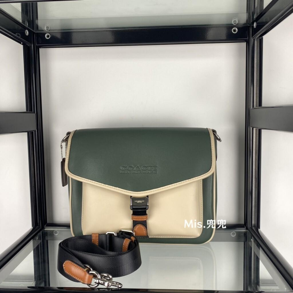 保固 現貨 COACH 蔻馳包包 Mis.兜兜 新款 男生斜挎包 單肩包 側背男包 大容量男包 時尚百搭-細節圖8