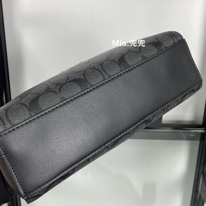 保固 現貨 COACH 蔻馳包包 Mis.兜兜 男士斜挎包 單肩包 多層拉鏈包 休閑男包 大容量 時尚男包-細節圖8