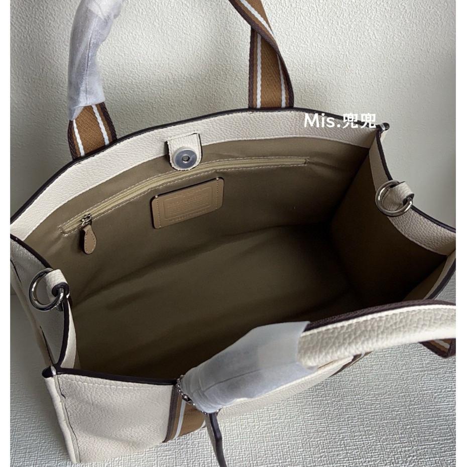 保固 現貨 COACH 蔻馳包包 Mis.兜兜 新款 女生托特包 購物包 女生大包 手提包 單肩斜挎包 大容量女包-細節圖5