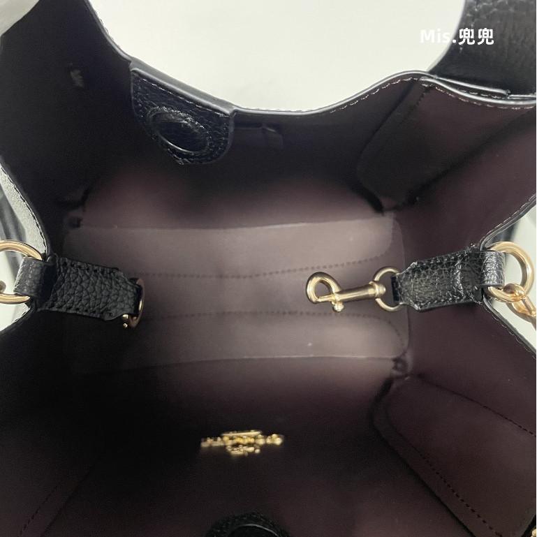保固 現貨 COACH 蔻馳包包 Mis.兜兜 女生菜籃子包 側背包 單肩包 斜挎包 手提包 女生包包-細節圖6