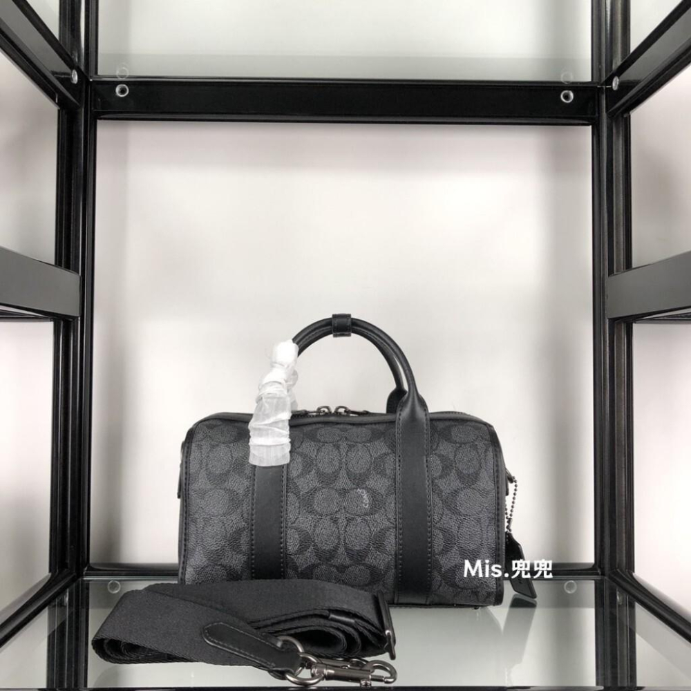 保固 現貨 COACH 蔻馳包包 Mis.兜兜 經典男生枕頭包 行李包 單肩斜挎包 側背包 男生包包 時尚百搭-細節圖4