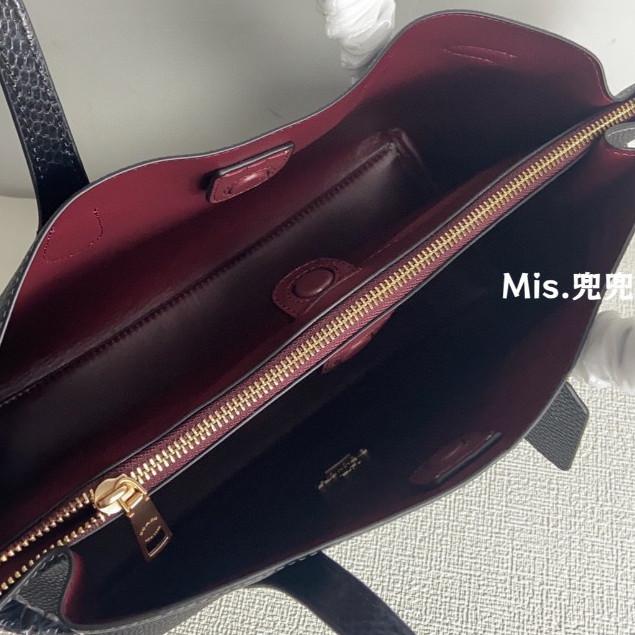 保固 現貨 COACH 蔻馳包包 Mis.兜兜 新款女生手提包 手袋 單肩斜挎包 側背包 大容量女包-細節圖6