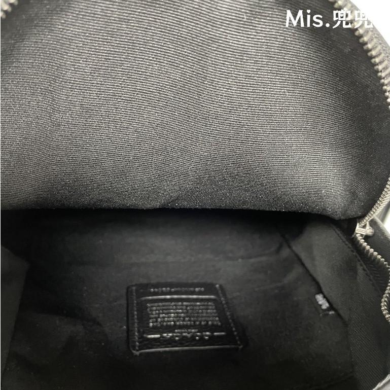 保固 現貨 COACH 蔻馳包包 Mis.兜兜 男士胸包側背包 腰包 斜背包男包 後背包斜挎包 前拉錬胸包 真皮印花單-細節圖7