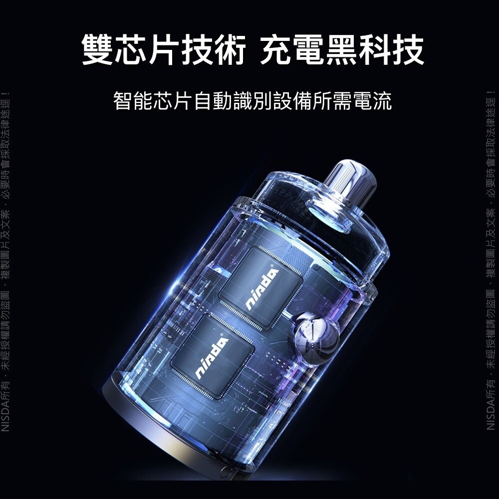 【NISDA】SUPER mini 地表最小 30W PD+QC 雙孔認證車用充電器 車充 特殊造型 快速充電-細節圖2
