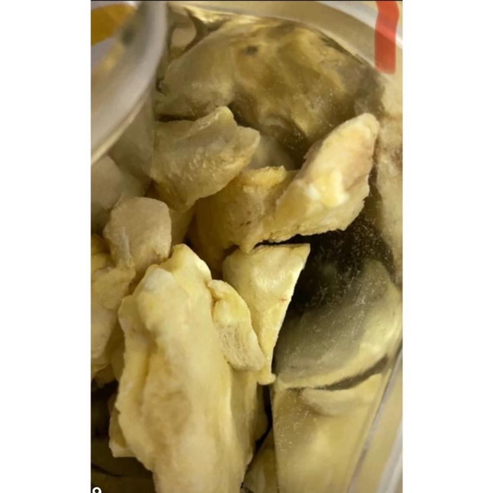 五甲木50g大包裝 😋五甲木榴槤乾😋非油炸，冷凍乾燥技術，泰國榴槤乾，無添加任何添加物，一口接一口👍多件優惠✨️-細節圖4