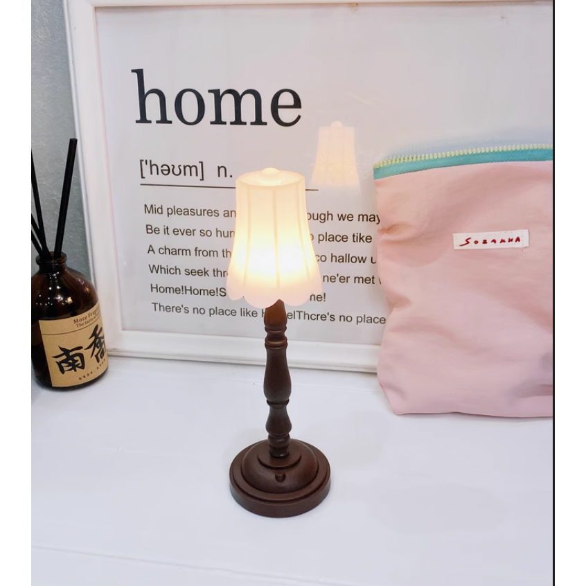 【Roze韓風家居選品】復古風小夜燈/燭型桌燈-細節圖3