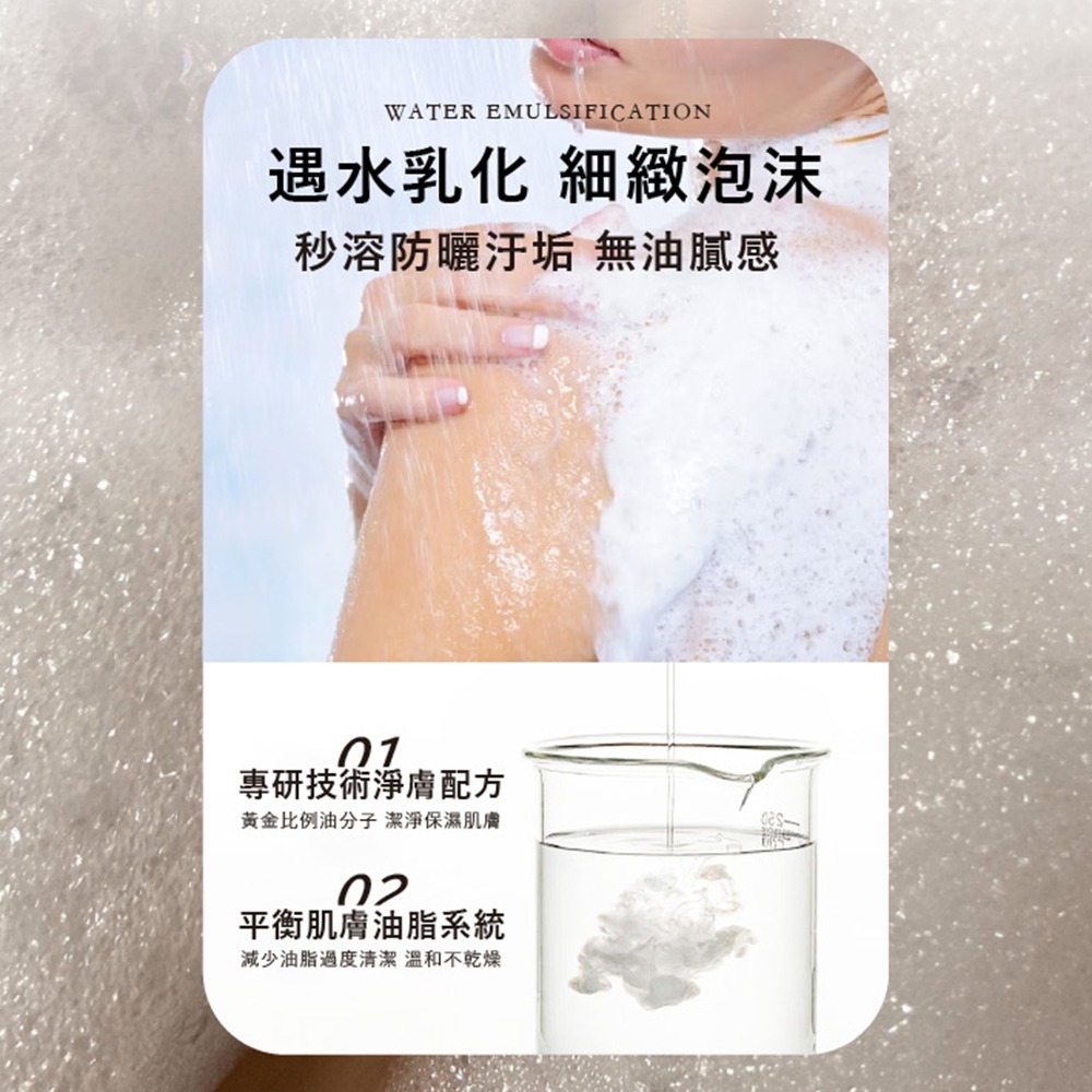 DOTTIE 水感護膚放鬆沐浴油  | 平衡油脂、深層放鬆、敏感肌適用｜120ml-細節圖7
