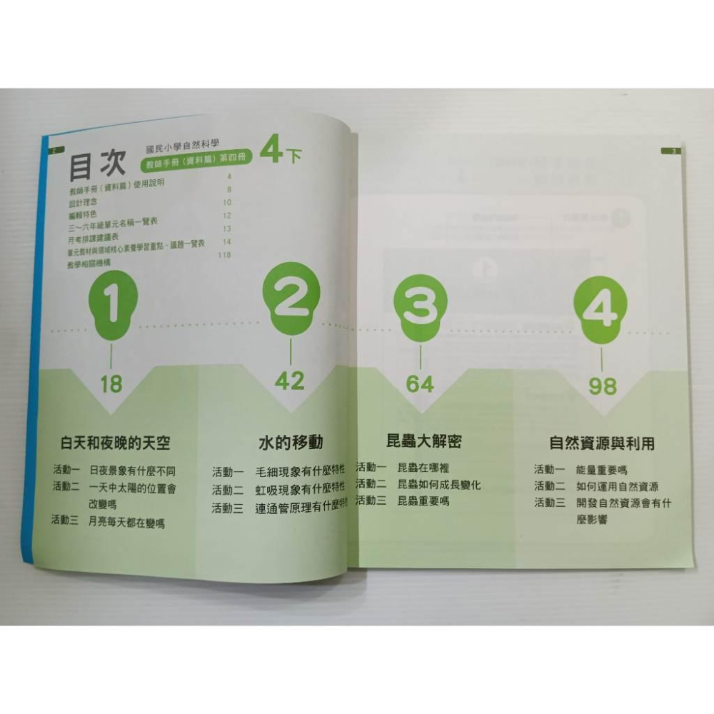 ▊國小|康軒|BS8▊ 國小 自然科學4下 教師手冊 資料篇  康軒 沒有寫過-細節圖2