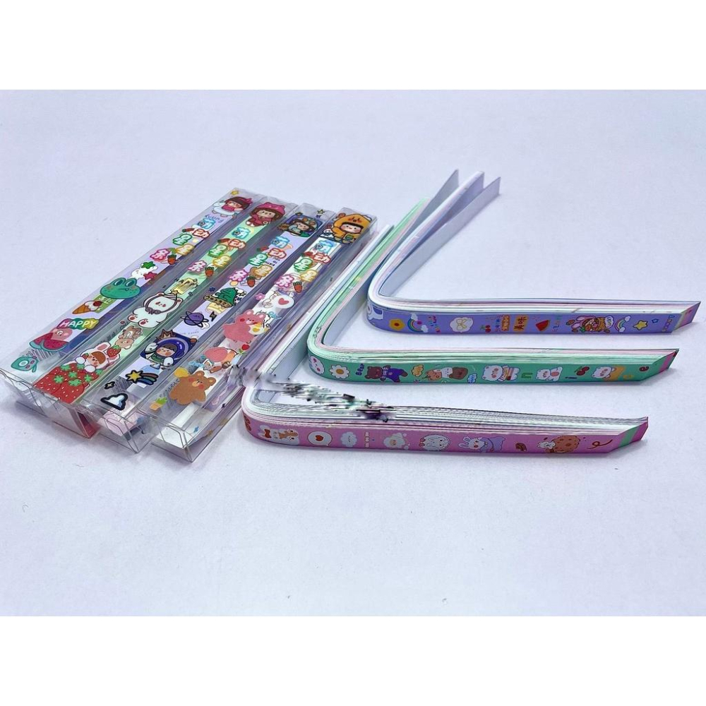 【夜市王】幻夢星星條 彩色折疊DIY 幸運星折紙條1條15元-細節圖2