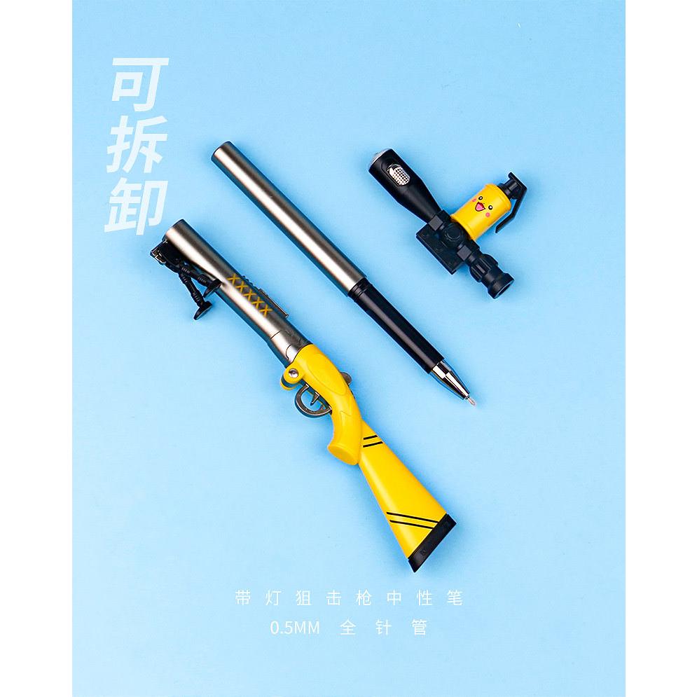 【夜市王】小黃鴨帶燈手電筒簽字筆 29元-細節圖3