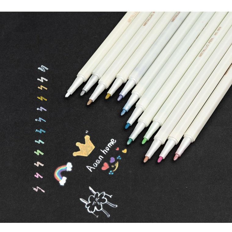 【夜市王】印章筆 上色筆 金屬油漆筆  1支9元-細節圖2