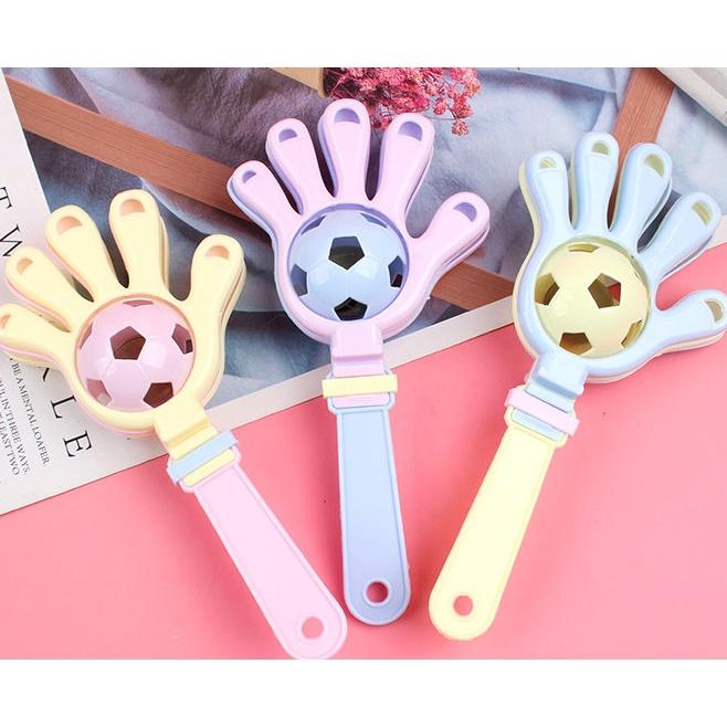 【夜市王】足球搖鈴 足球拍手 足球鈴鐺小拍手15元-細節圖3