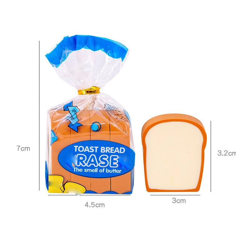 【夜市王】吐司麵包橡皮25元-細節圖3